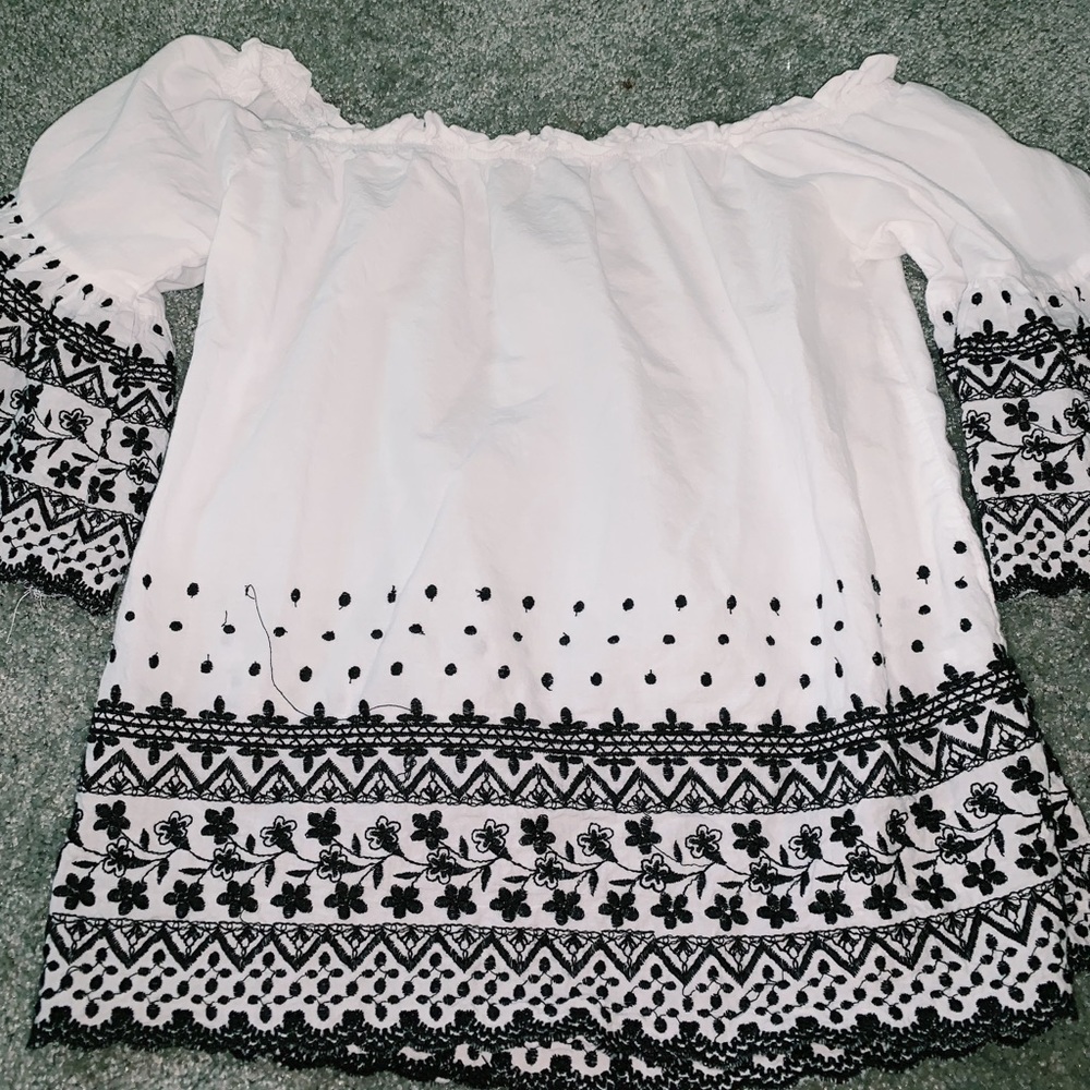 Strapless Charlotte Russe Top
